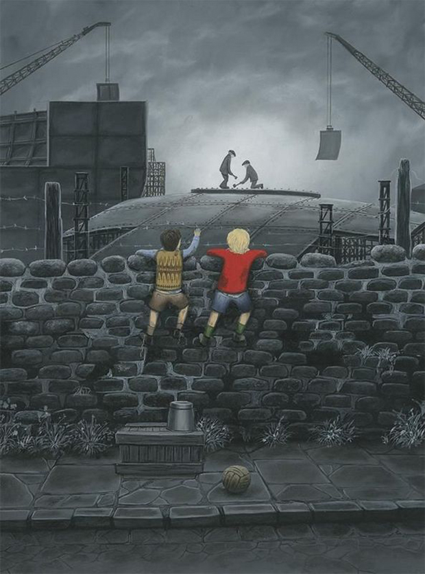 Give Us A Wave Dad Print