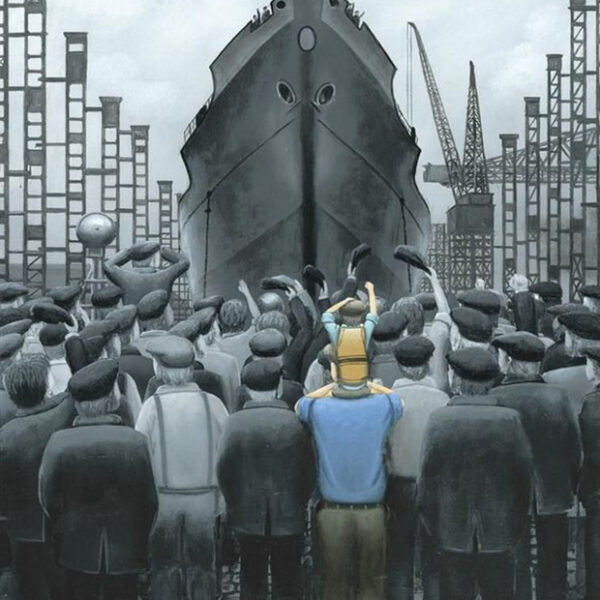 The Ship That Dad Built Print