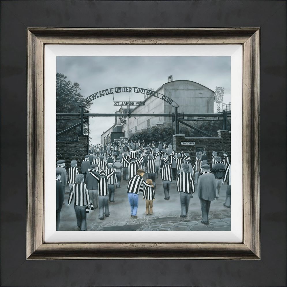 Here Goes Son Framed Print